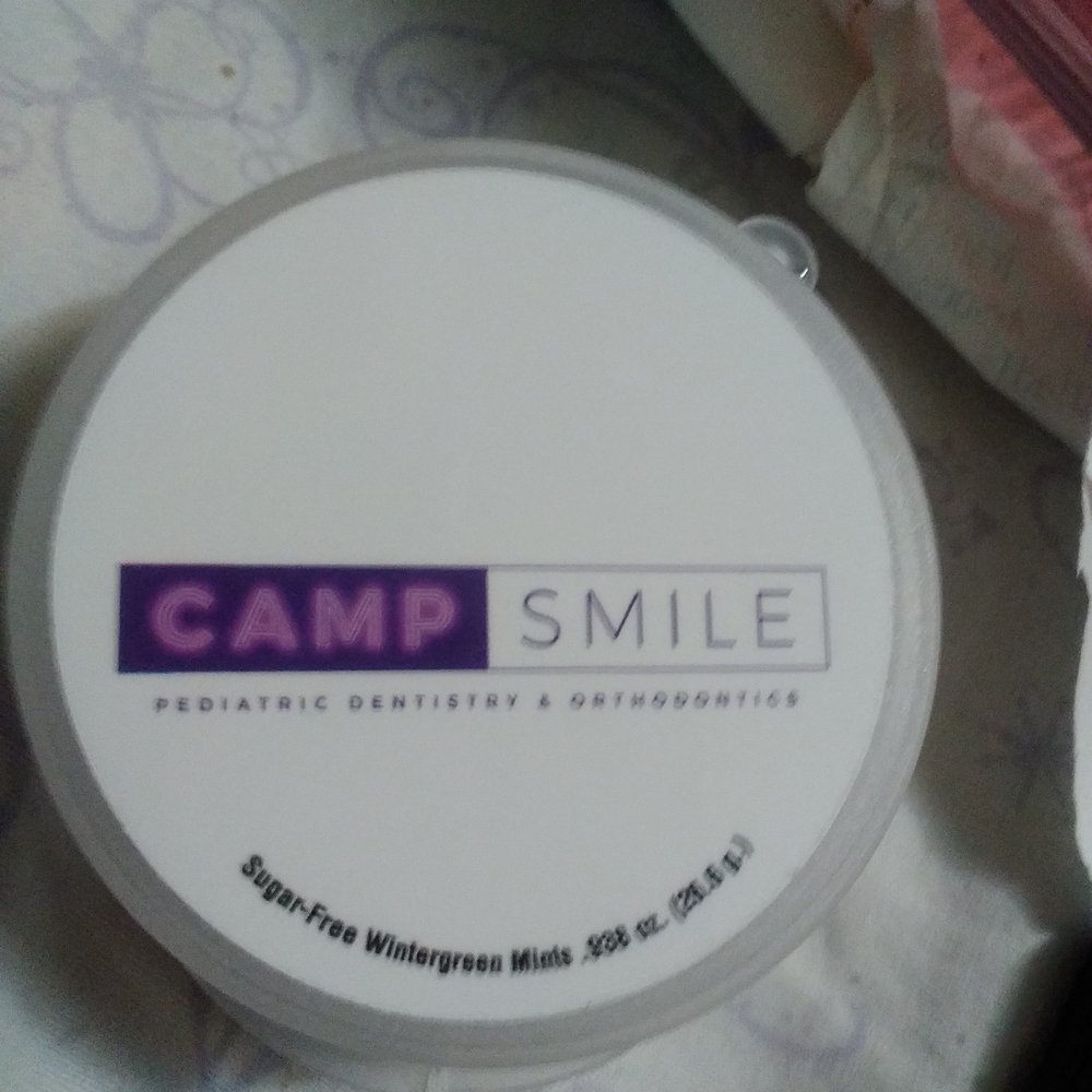 White Mint Container